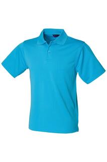Рубашка поло Coolplus из пике Henbury, синий