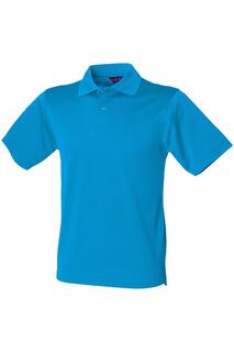 Рубашка поло Coolplus из пике Henbury, синий