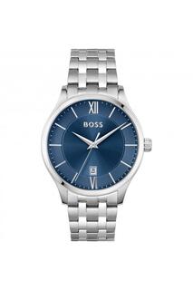 Модные аналоговые кварцевые часы Elite из нержавеющей стали — 1513895 BOSS, синий