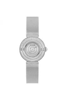 Модные аналоговые кварцевые часы Dream из нержавеющей стали - Gw0550L1 Guess, серебро