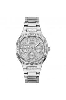 Модные аналоговые кварцевые часы Duchess из нержавеющей стали - Gw0558L1 Guess, серебро