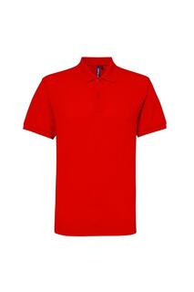 Рубашка поло Performance Mix с короткими рукавами Asquith &amp; Fox, красный