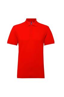 Рубашка поло Performance Mix с короткими рукавами Asquith &amp; Fox, красный