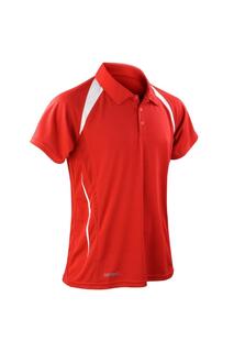 Рубашка поло Sports Team Spirit Performance Spiro, красный Спиро