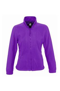 Флисовая куртка North с молнией во всю длину SOL&apos;S, фиолетовый Sol's