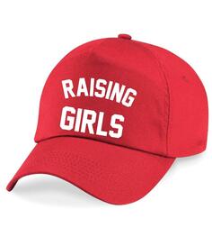 Бейсбольная кепка Raising Girls 60 SECOND MAKEOVER, красный