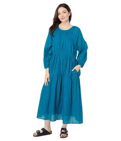 Платье SUNDRY, Stripe Woven Cotton Tiered Dress