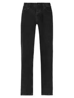 98 Классические джинсы с пятью карманами Helmut Lang, цвет washed charcoal
