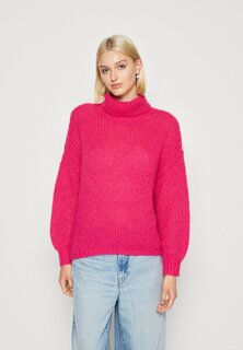 Свитшот Vero Moda VMERIN ROLLNECK, фуксия фиолетовая