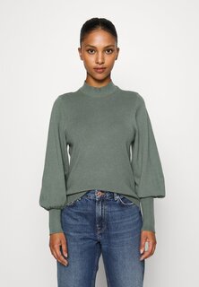 Свитшот Vero Moda Petite VMHOLLYKARISPUFF, зеленый