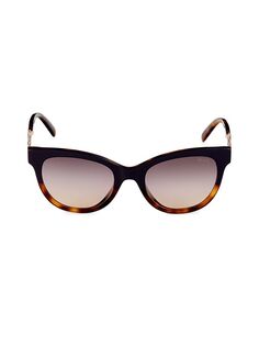 Солнцезащитные очки Clubmaster «кошачий глаз» 54MM Emilio Pucci, цвет Brown Beige