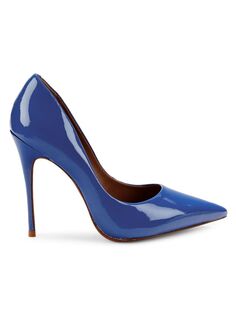 Туфли Nola из лакированной кожи Bcbgmaxazria, цвет Cobalt Blue