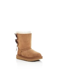 Сапоги из овчины Bailey Bow II для девочек UGG, цвет Chestnut Ugg&Reg;