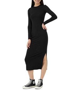 Платье-свитер с длинными рукавами Sweeter FRENCH CONNECTION, цвет Black