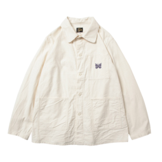 Куртка Needles Coverall &apos;White&apos;, белый