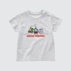 My special friends ut (футболка с коротким рукавом и рисунком) — томас и друзья UNIQLO, серый