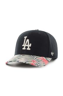 Бейсбольная кепка MLB Los Angeles Dodgers 47brand, черный