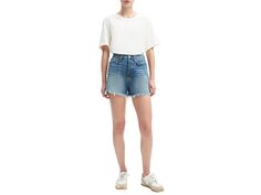 Шорты 7 For All Mankind, Easy Ruby Cutoffs in Spruce