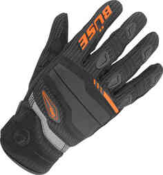 Свежие перчатки Büse, черный/оранжевый
