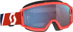 Primal красно-синие очки для мотокросса Scott