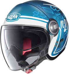 N21 Visor Шлем Playa Jet Nolan, синий мэтт