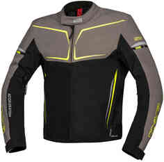 Водонепроницаемая мотоциклетная текстильная куртка TS-Pro ST+ IXS, черный/серый/желтый
