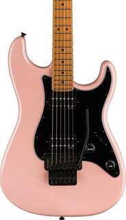 Электрогитара Squier Contemporary Stratocaster HH FR. Roasted Maple Fingerboard, Black Pickguard, Shell Pink Pearl