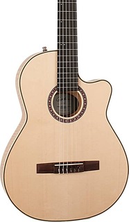 Акустическая гитара Godin Arena Flame Maple CW Acoustic-Electric Nylon-String Guitar, Natural w/ EQ