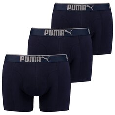 Боксеры Puma Premium Sueded Cotton 3 шт, синий