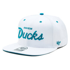 Бейсболка 47 Brand NHLAnaheim Ducks, белый