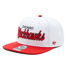 Бейсболка 47 Brand NHLChicago Blackhawks, белый