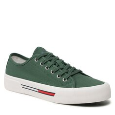 Кроссовки Tommy Jeans CanvasSneaker, зеленый