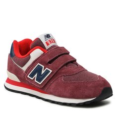 Кроссовки New Balance PV574NX1, вишневый/бордовый