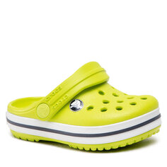 Шлепанцы Crocs CrocbandClog K, зеленый