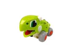 Динозавр на колесах зеленый Lean Toys