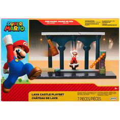 Игровой Набор Castillo De Lava Super Mario Nintendo Jakks Pacific