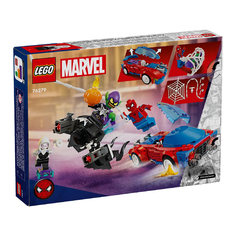 Конструктор Lego Spider-Man Race Car &amp; Venom Green Goblin 76279, 227 деталей