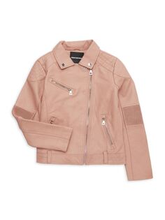 Куртка из искусственной кожи для маленькой девочки Urban Republic, цвет Rose