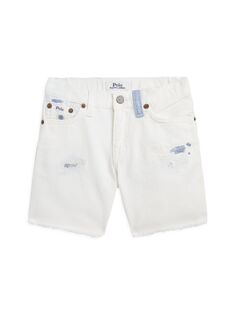 Джинсовые шорты Sullivan для мальчиков Ralph Lauren, белый