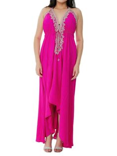 Украшенное платье-прикрытие с воротником халтер Ranee&apos;S, розовый Ranees
