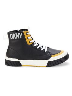 Кроссовки средней длины с логотипом Dkny, черный