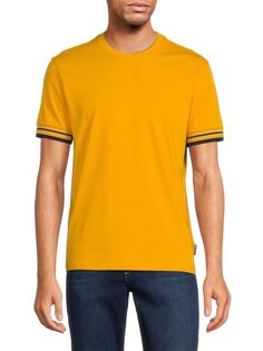 Университетская однотонная футболка Ben Sherman, цвет Gold Yellow