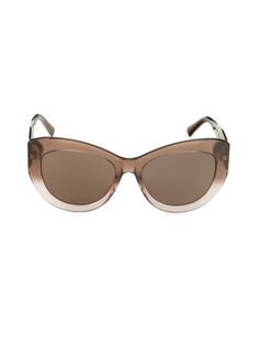 Солнцезащитные очки «кошачий глаз» Xena 54MM Jimmy Choo, цвет Havana