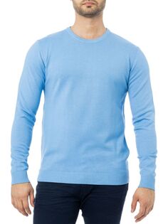 Однотонный свитер с круглым вырезом X Ray, синий