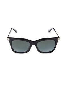 Прямоугольные солнцезащитные очки Olye 52MM Jimmy Choo, черный