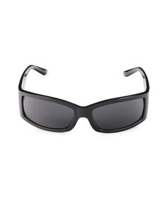 Прямоугольные солнцезащитные очки 61MM Dolce&amp;Gabbana, черный
