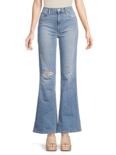 Расклешенные джинсы с высокой посадкой Joe&apos;S Jeans, синий