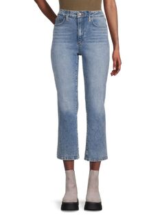 Укороченные джинсы со средней посадкой Joe&apos;S Jeans, цвет Krotoa