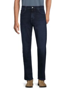 Классические джинсы прямого кроя с высокой посадкой Joe&apos;S Jeans, темно-синий