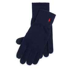 Перчатки Polo Ralph Lauren, синий